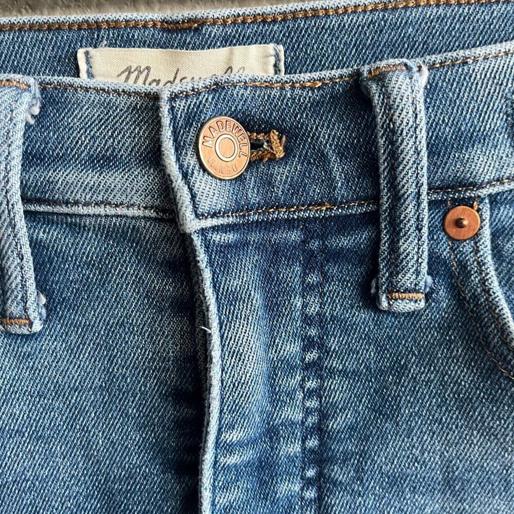 Madewell Women's 9" Mid-rise Light Wash Skinny Jeans Size 27 Style MB331 - Picture 6 of 14